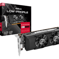 AMD 7 年前老卡 RX 550 突然復活：華擎推出半高刀卡，雙風扇設計、50W 功耗
