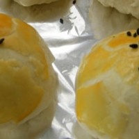 蛋黄酥家庭版制作方法分享！