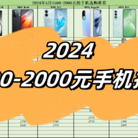 手机选购推荐指南 篇三：2024年1500元-2000元价位段高性价比手机推荐，低预算手机选购！