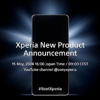 索尼 Xperia 新品發布會官宣：定檔 5 月 15 日