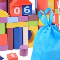 QZMEDU 108 粒大颗粒积木玩具：点亮儿童的创意与欢乐时光