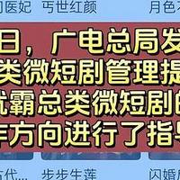 广电总局重拳出击整治霸总微短剧：杜绝炫富拜金，倡导现实主义创作