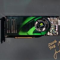 英伟达CEO黄仁勋签名的GeForce 8800 Ultra显卡掀收藏热潮