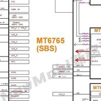 MT6765/MT6357/MT6371/MT6177/MT6631 EMMC_LPDDR3参考设计电路图