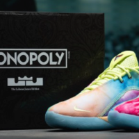 Nike LeBron 22 “What The Monopoly”配色，这扎染又让谁动了心？