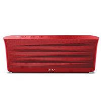 iLUV 无线蓝牙 音箱 便携式 Mobi Out 红色 ISP233RED (双声道立体声,防水泼溅,可应急充电,免提通话)