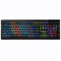 芝奇（G.SKILL）RIPJAWS KM570 RGB 幻彩背光机械式键盘 黑色 Cherry RGB 红轴