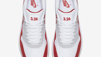 30周年礼物第二弹：NIKE 耐克 即将发售 AIR MAX 1 ULTRA 2.0 'WHITE/UNIVERSITY RED' 运动鞋