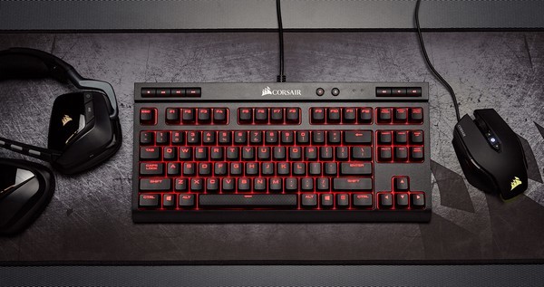 87键位+CHERRY红轴：CORSAIR 美商海盗船 推出 K63 机械键盘