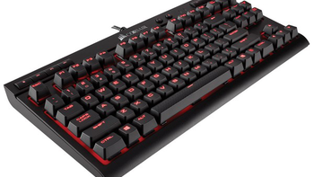 87键位+CHERRY红轴：CORSAIR 美商海盗船 推出 K63 机械键盘