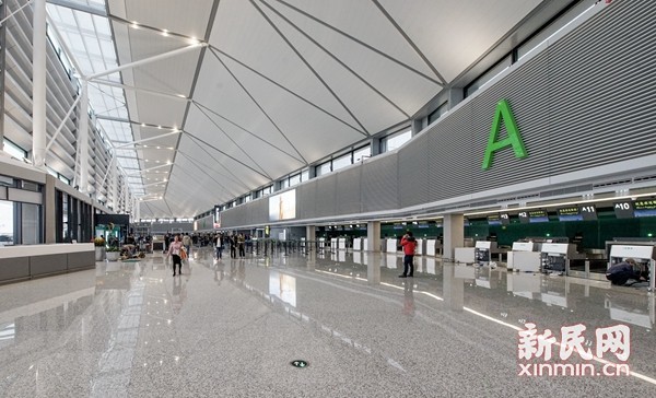 虹桥机场1号航站楼A楼3月26日正式启用