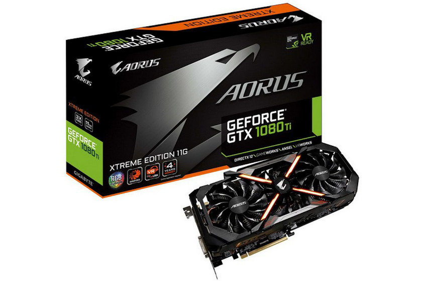 “猎鹰”出击：GIGABYTE 技嘉 发布 GTX 1080 Ti AORUS Xtreme Edition 旗舰级非公版显卡