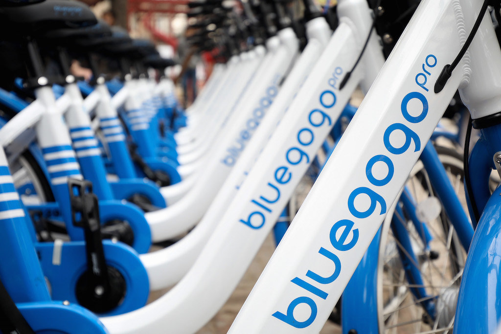 700芝麻信用分免押金“解锁”：bluegogo 小蓝单车 发布 bluegogo pro 可变速共享单车
