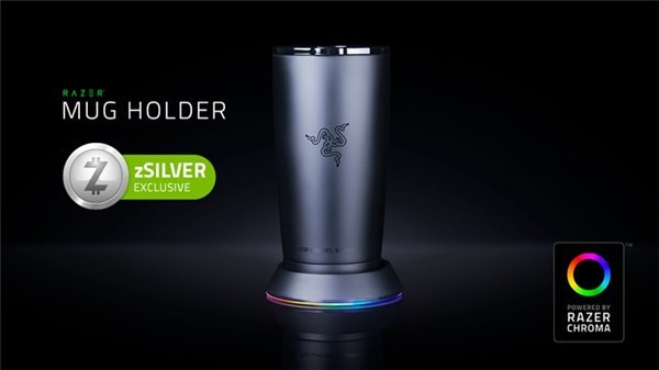 全球限量1337个：RAZER 雷蛇 推出 CHROMA MUG 幻彩马克杯