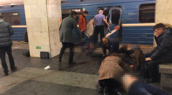 安全提示：俄罗斯圣彼得堡地铁发生爆炸 造成至少10死50伤