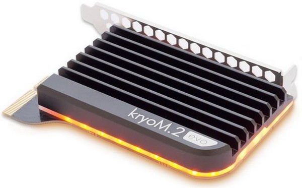 为M.2 SSD降温：Aqua Computer 推出 kryoM.2 micro 和 kryoM.2 EVO 散热器