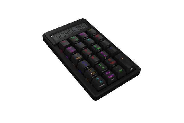 PBT二色成型键帽：Akko X Ducky 正式发布 Pocket RGB计算器数字键盘