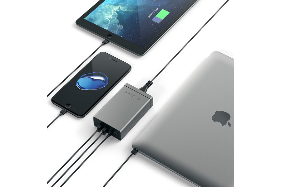 兼容Switch/Galaxy S8/MacBook等设备：SATECHI 发布 多用途旅行充电器