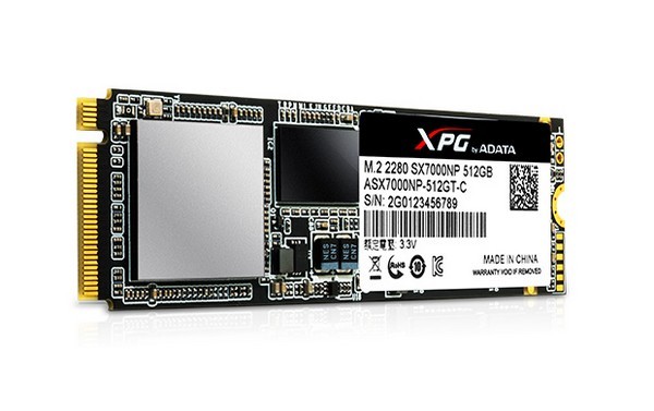 5年质保+PCIe Gen3x4：ADATA 威刚 推出 XPG SX7000 M.2 2280 固态硬盘