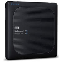 西部数据（WD）My Passport Wireless Pro 2TB 移动存储设备（黑色）WDBP2P0020BBK