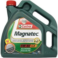 CASTROL嘉实多磁护Magnatec机油5W-40C34L装（亚马逊进口直采,英国品牌）