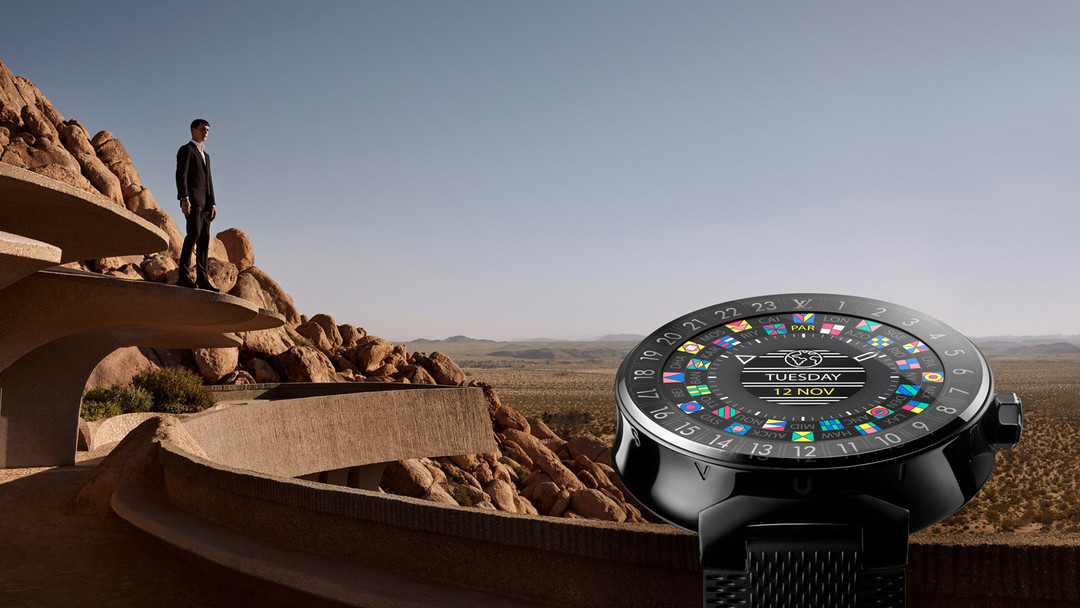 可能是最贵的Android Wear智能手表： Louis Vuitton 路易威登 推出 Tambour Horizon 智能手表 