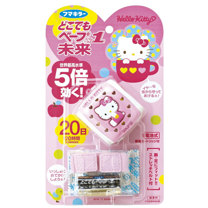 日本人肉背回 VAPE 未来 Hello Kitty电子驱蚊器