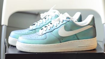 说说那些年追的AF1 篇六：夏天就要来点小清新，AIR FORCE 1 薄荷绿渐变配色 