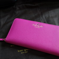 包治百病之Kate spade New York Carlisle cedar street lacey 钱包晒单