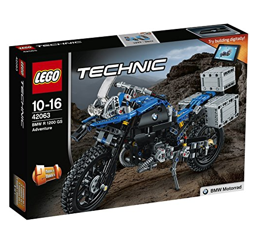 LEGO 乐高 Techinc 科技系列 42063 宝马 R 1200 GS Adventure摩托车