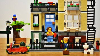 LEGO 乐高创意小街景系列 篇一：31065-公园的临街别墅（Park Street Townhouse）开箱