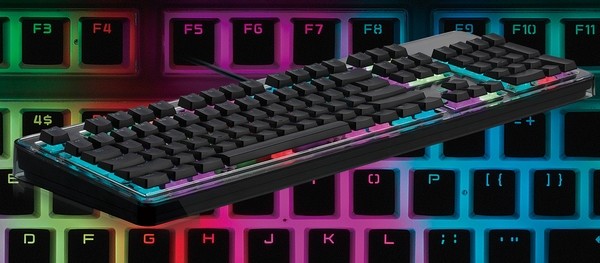 RGB幻彩、可换键帽：i-rocks 艾芮克 发布 K70E RGB 静电容键盘