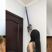 长发妹子的戴森V6吸尘器使用心得