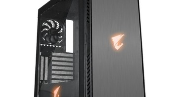 搭载RGB幻彩灯效：GIGABYTE 技嘉 推出 AUROS AC300W 机箱