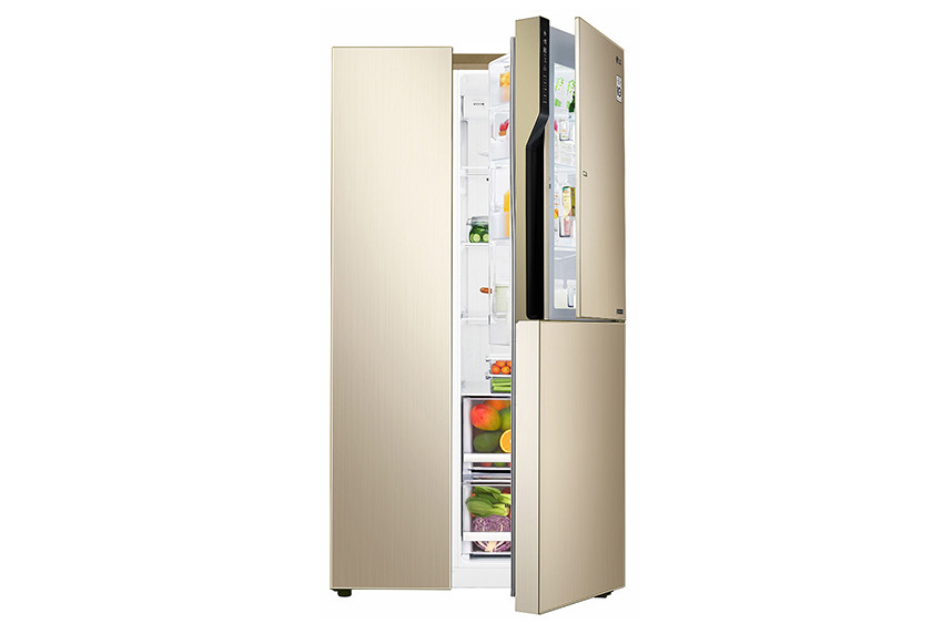 不对称+门中门合而为一：LG 推出 V6000 Plus系列 对开门冰箱
