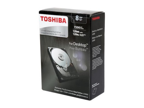 面向专业用户和电影发烧友：TOSHIBA 东芝 发布 X300 8TB HDD 机械硬盘