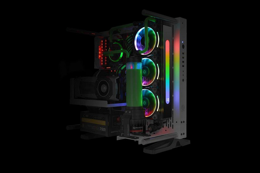 将RGB幻彩进行到底：Thermaltake 曜越 发布 Pacific RL360 Plus RGB 水冷排 和 Pacific PR22-D5 Plus水箱帮浦