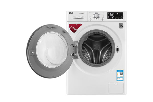 高温蒸汽+两种烘干：LG 开售 9公斤 WD-BH451D0H 洗烘一体机