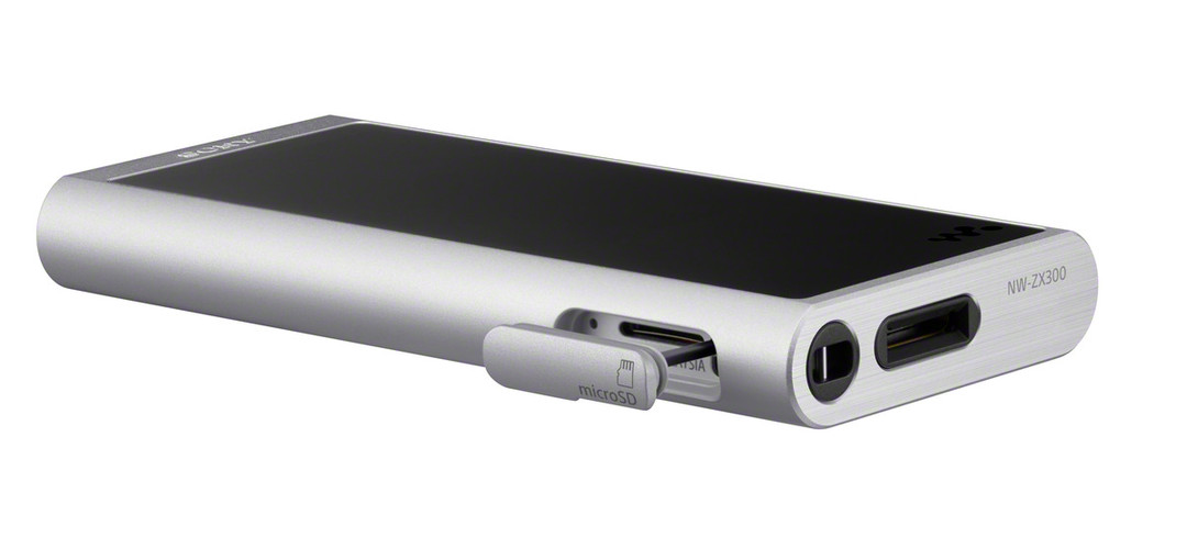 增加4.4mm平衡接口：SONY 索尼 发布NW-ZX300A随身播放器