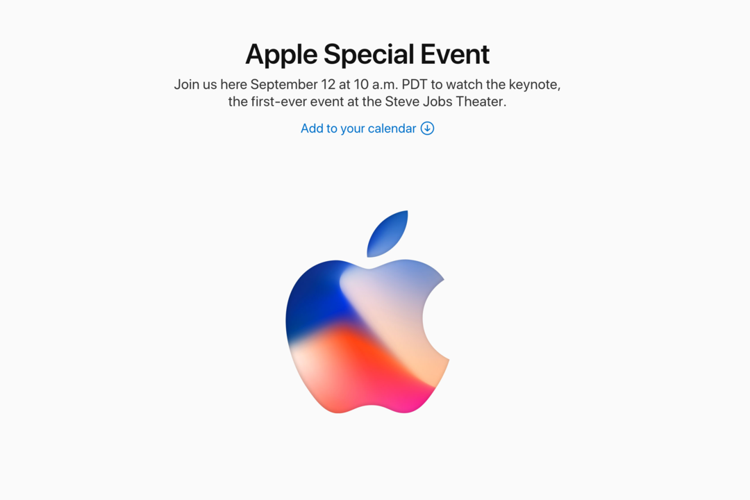 致敬“传奇”与“经典”：Apple 苹果 将于9月12日 召开秋季新品发布会