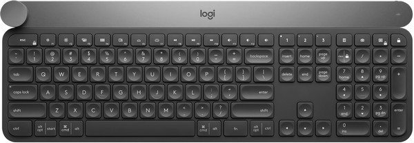 自带快捷控制旋钮：Logitech 罗技 发布 Craft 办公无线键盘