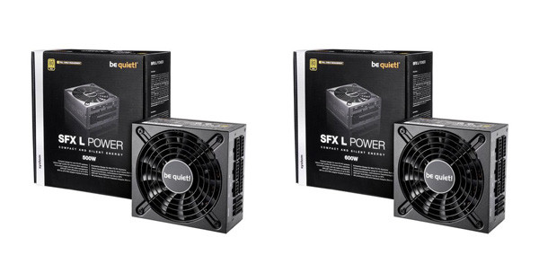 SFX-L紧凑、全模金牌：be quiet! 推出 SFX L POWER 系列600W/500W电源