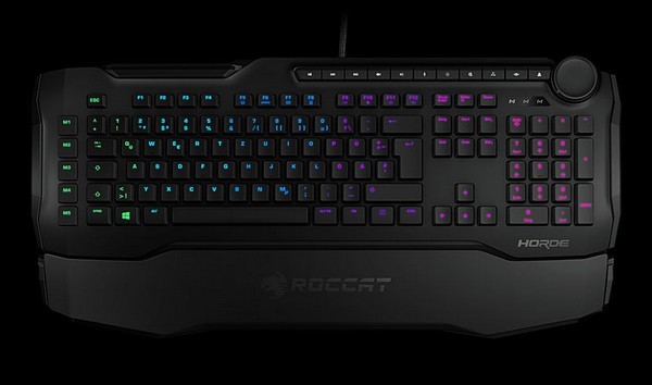 360°旋钮、薄膜2.0：ROCCAT 冰豹 发布 HORDE AIMO RGB 游戏键盘