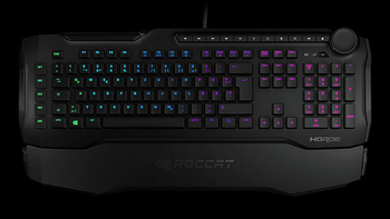 360°旋钮、薄膜2.0：ROCCAT 冰豹 发布 HORDE AIMO RGB 游戏键盘