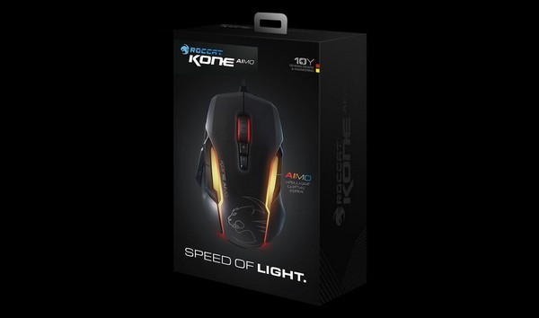 全新设计+AIMO幻彩灯效：ROCCAT 冰豹 发布 KONE AIMO RGB 游戏鼠标