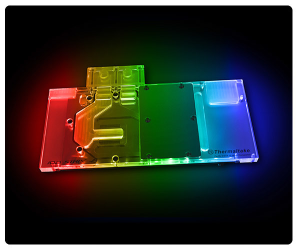 将RGB玩到极致：Thermaltake 曜越 发布 GTX 1080 TI RGB 一体水冷头