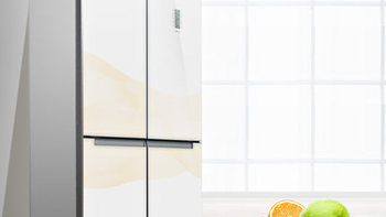 十字对开式的颜值担当：SIEMENS 西门子 上架 KMF46S20TI 对开门冰箱