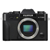 富士（FUJIFILM）X-T20 微单电机身 黑色 2430万像素 XT20 翻折触摸屏 4K XT10升级版