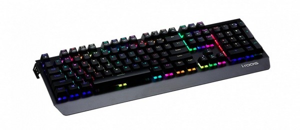 搭载Cherry MX RGB幻彩轴：i-rocks 艾芮克 发布 K60M Plus 机械键盘