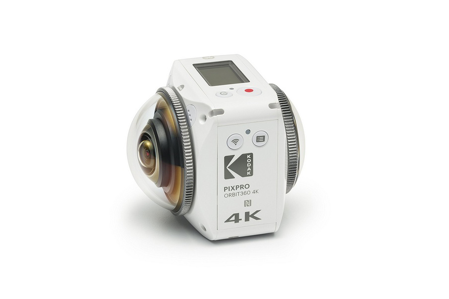 户外运动拍摄好帮手：Kodak 柯达 推出 Pixpro Orbit 360 4K全景相机